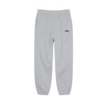 Pantalon gris Stussy Stock Logo