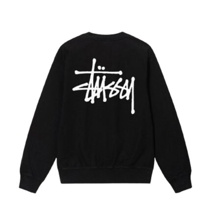 sweatshirt stussy noir