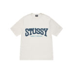 Burly Threads Stussy T-shirt Blanc