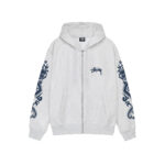 Sweat à capuche zippé Stussy Dragons