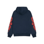 Sweat à capuche zippé Stussy Dragons bleu marine