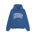 Sweat à capuche Stussy International Bleu