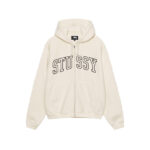 Sweat à capuche zippé Stussy Outline