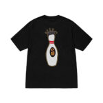 T Shirt Noir Stussy Kingpin